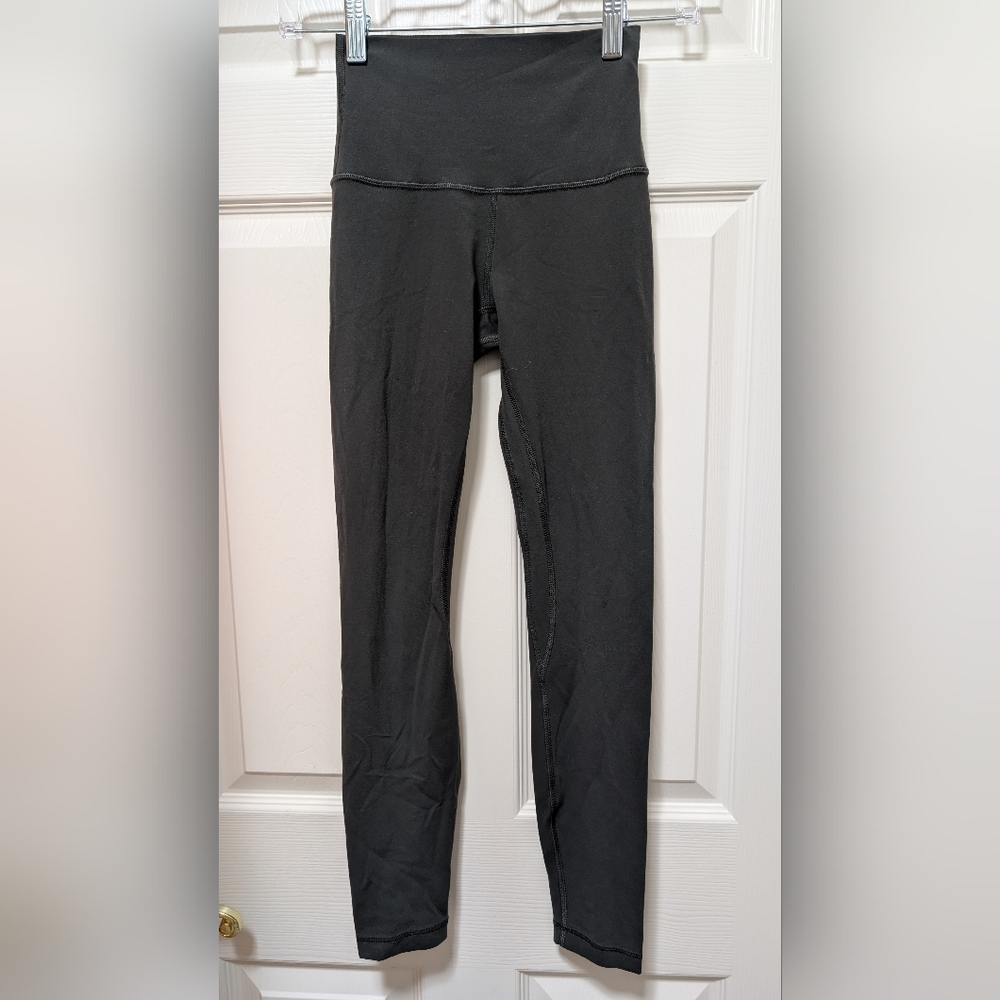 Lululemon Align Pant 25" Leggings Graphite Grey Size 2